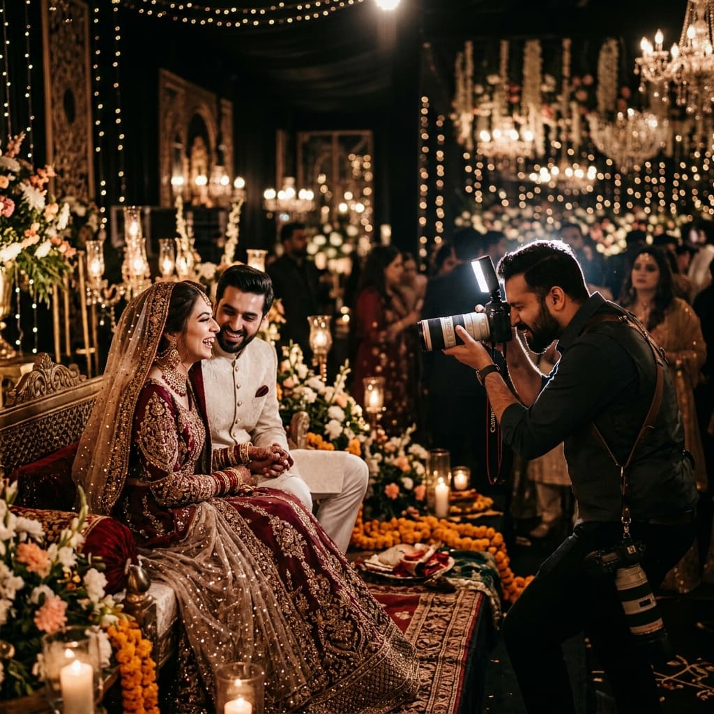 How to Choose a Wedding Photographer in Pakistan